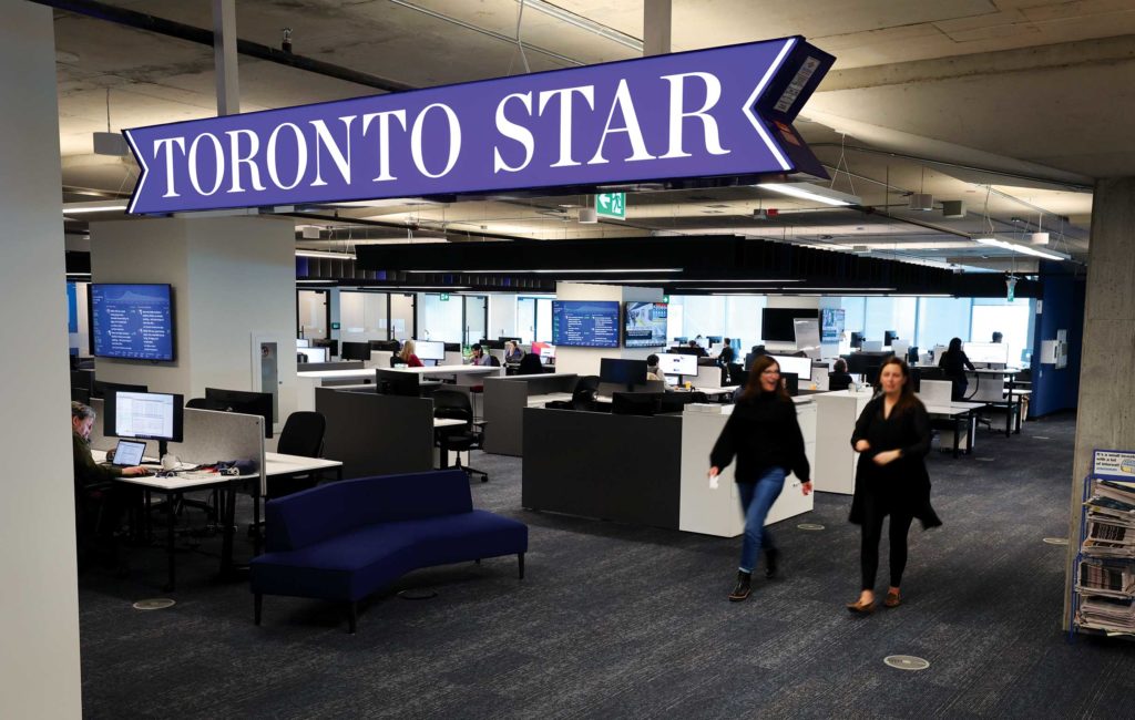 Toronto Star new office